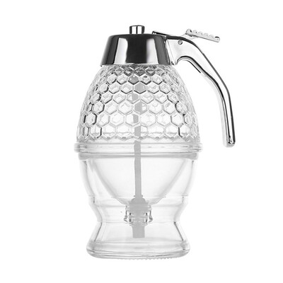 

Acrylic Honey Dispenser Syrup Dispenser 200ml Juices Honey Storage Pot Kitchen Tools