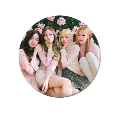 

KPOP BLACKPINK Same paragraph Personalized Round Badge Super Cute Bag Pendant Boys Girls Accessories Hot Gift for Fan