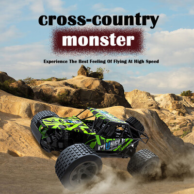 

Gobestart 120 2WD High Speed RC Racing Car Remote Control Truck Off-Road Buggy Toys