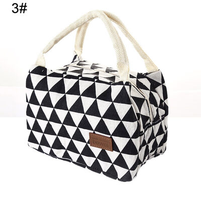 

Portable Waterproof Lunch Box Thermal Insulated Food Storage Handbag Cooler Pack