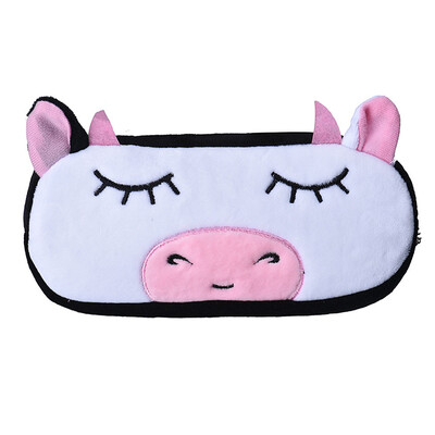 

Siaonvr Cartoon Pencil Case Plush Large Pen Bag For Kids YE