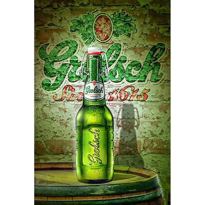 

5D DIY Full Drill Diamond Painting Beer Cross Stitch Embroidery Mosaic Kit