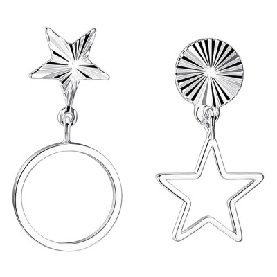 

fashion girls earrings jewellery irregular stars moon design jewellery trend gift