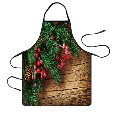 

Siaonvr Christmas Decoration Waterproof Apron Kitchen Aprons Dinner Party Apron