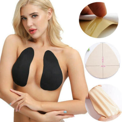 

Invisible Silicone Breast Pads Lift Up Nipple Covers Bra Tape Sticker Drop Pad