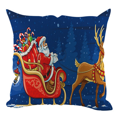

〖Follure〗Christmas Pillow Cover Pillowcases Decorative Sofa Cushion Cover Home Decoration