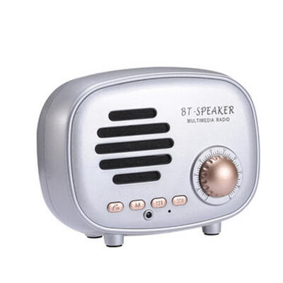 

Q108 American-Style Retro Bluetooth Speaker Portable Vintage Mini Speaker FM Radio Music Stereo Player For Mobile Phone