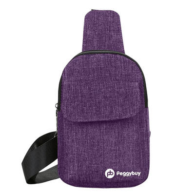 

MenWomen Canvas Chest Packs Casual Crossbody Messenger Shoulder Sling Bag