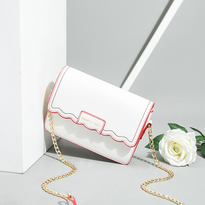 

Ins summer girls bag 2019 Chao Korean version of the student girl chain bag oblique satchel shoulde