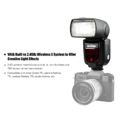 

Godox Thinklite TT685F TTL Camera Flash Speedlite GN60 24G Wireless Transmission for Fuji X-Pro2 X-T20 X-T2 X-T1 X-Pro1 X-T10 X-E