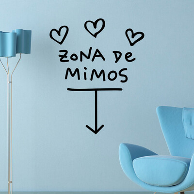 

〖Follure〗Zona De Mimos Home Decor Wall Sticker Decal Bedroom Vinyl Art Mural