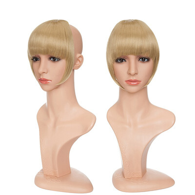 

Hair Bangs Clip in Hair Extensions Front Neat Bang Fringe One Piece Striaght Hairpiece Accessories