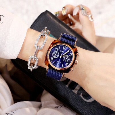 

Watch woman ins style simple temperament network celebrity same style student waterproof 2019 new Korean version fashion lady tide