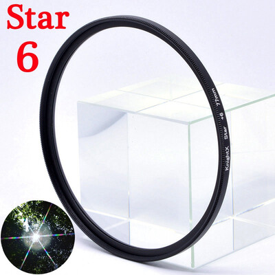 

KnightX star 4 6 8 line Camera Lens Filter For canon eos sony nikon 49mm 52mm 55mm 58mm 62mm 67mm 72mm 77mm 2000d photography