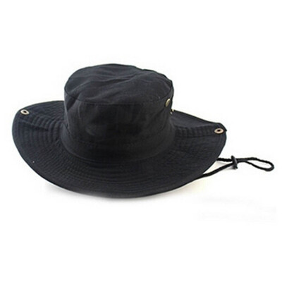 

Jungle Fisherman Hat Wide Brim Sun Fishing Bucket Hat Camping Hunting Caps