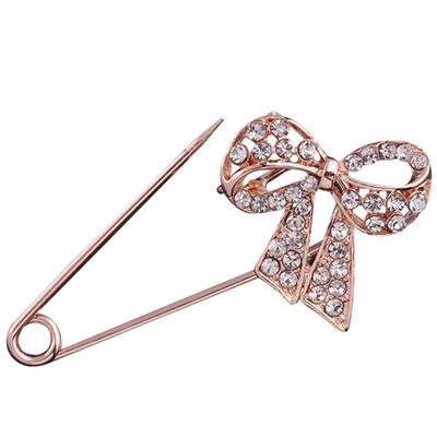 

Large Brooch Vintage Brooch Female Fashion Broche Hijab Pins And Brooches For Women Flower Bow Knot Pins Broches Jewelry