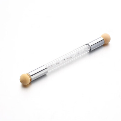 

Toponeto Set Glitter Powder Picking Dotting Gradient Pen Brush 2 Sponge Nail Art Tools