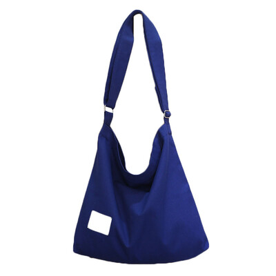 

High Capacity Women Canvas Tote Ladies Casual Foldable Reusable Shoulder Bag Fashion Solid Durable Shopping Bag Simple Handbags