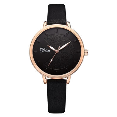 

Womens Watches DISU Best Selling Ladies Quartz Wristwatch Leather Strap High Quality Clock Fashion Dress Reloj Mujer 50