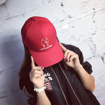 

The hat the spring summer the letter the womens Korean-style baseball cap the street-hop the street-hop the couple
