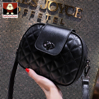 

On the new texture bag women 2019 new small Xiang feng ling lattice bag ins wild shoulder messenger bag tide