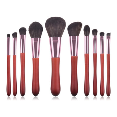 

10pcs Crystal Sequins Eye Makeup Brushes Kit Foundation Brush Blush Concealer Brush Lip Eyeshadow Eyebrow Brush Kit New Hot