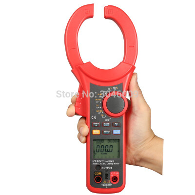 

UNI-T UT222 ACDC 2500A Digital Clamp Meter True RMS Ammeter ResistorFrequency