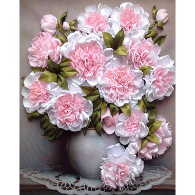 

5D DIY Full Drill Diamond Painting Flower Cross Stitch Embroidery Mosaic