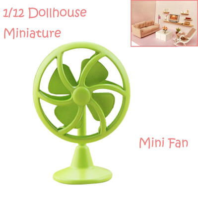 

Tailored 112 Miniature Dollhouse Accessories Mini Old Fashioned Lobby Fan Gift Toy