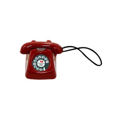 

Tailored 112 Miniature Scene Model Dollhouse Accessories Mini Telephone Phone Kid Toy