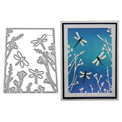 

Gobestart Dragonfly Heart Metal Cutting Dies Stencils DIY Scrapbooking Album Paper Card