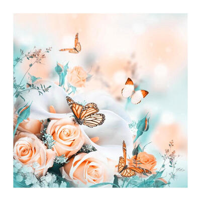 

5D DIY Full Drill Diamond Painting Flower Cross Stitch Embroidery Mosaic
