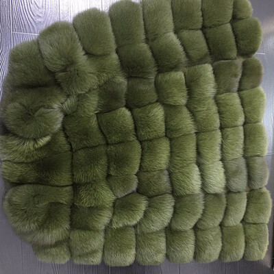 

Real fur long coat winter womens coat warm natural fox fur jacket furry striped fashion design hot sale discount price