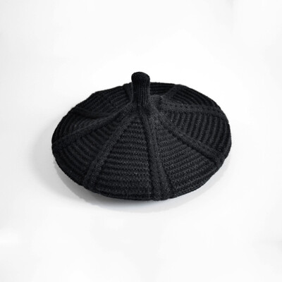 

3 To 8 Years Old Autumn Child Striped Berets Winter Warm Knit Kids Cap Hat Boys Girls Beret
