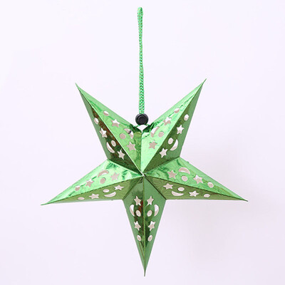 

Xmas String Hanging Star Wedding Party bar Decor Lampshade Ornament Laser Cut