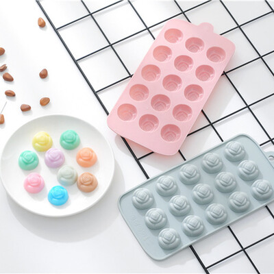 

Gobestart Silicone Shape Cake Cookie Chocolate Mould Ice Tray Mold Baking Tray 3D