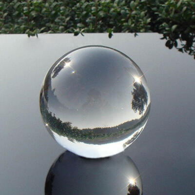 

Magic Asian Natural Quartz Clear Crystal Healing Ball Sphere 40mm