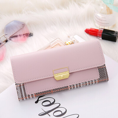 

Tailored Women Fashion Ladies Handbags Simple Long Purse Cards Holder Wallets Totes Bags