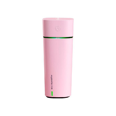 

Mini M11 Fan Lamp 3-in-1 Vehicle Household Desktop Humidifier Pink