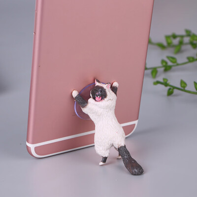 

Suitable For Most Of The Smart Phone Holder White Mobile Phone Holder Animal Support