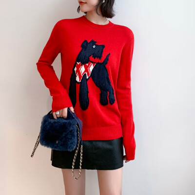 

Womens cartoon cashmere sweater