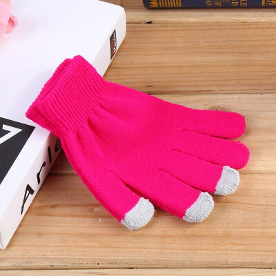 

Touch Screen Gloves Soft Winter Men Women Texting Cap Active Smart Phone Knit