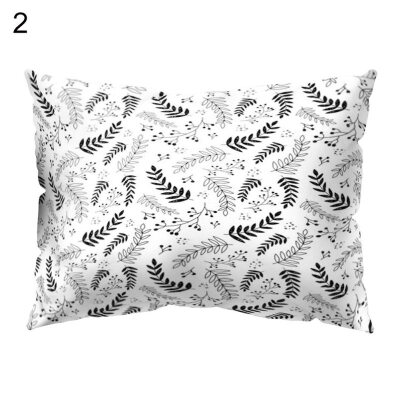 

Leaf Flower Dot Letter Pillow Case Cushion Cover Sofa Bed Car Cafe Office Decor