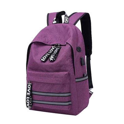 

Fashion Unisex Girls Boys Canvas Backpack School Bags Rucksack Shoulder Bag