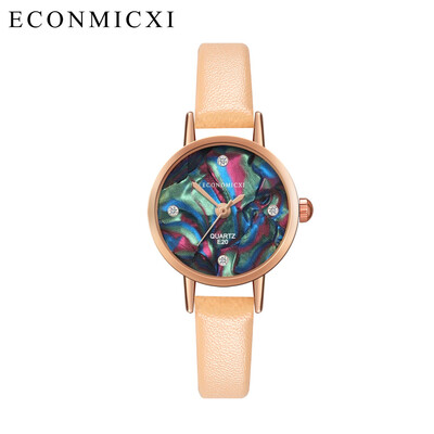 

Unique Women Watches Multicolorr Dial Ladies Luxury Quartz Wristwatch Featured Leather Strap Business Clock Zegarki Damskie50
