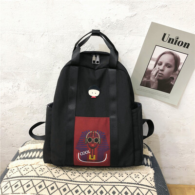 

Schoolbag Woman Korean version of Harajuku ulzzang high school students inswind backpack junior high school students baitamori sho