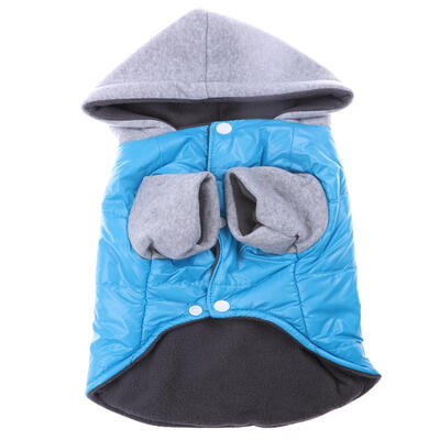 

Soft Polar Fleece Thickening Warm Hooded Pet Clothes Dog Clothing