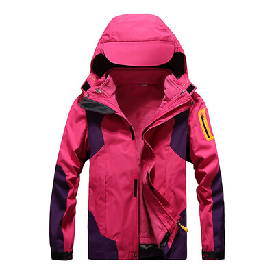 

Toponeto Womens Fashion Waterproof Hoodie Hat Detachable Breathable Sport Outdoor Coat