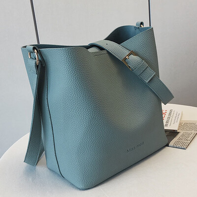 

Simple bag summer popular womens bag new 2019 Korean version of Joker bucket bag shoulder bag messenger bag
