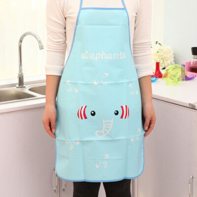 

Cook Aprons With Waterproof Material And Cute Cartoon Panda Elephant Images For Cooking